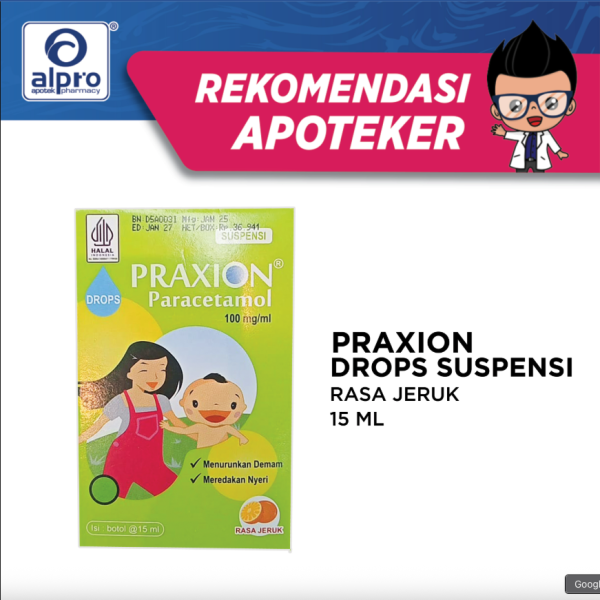 Praxion Drops Suspensi 15Ml
